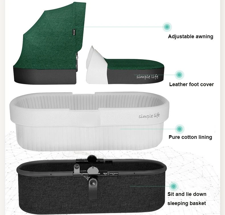 Lightweight portable stroller