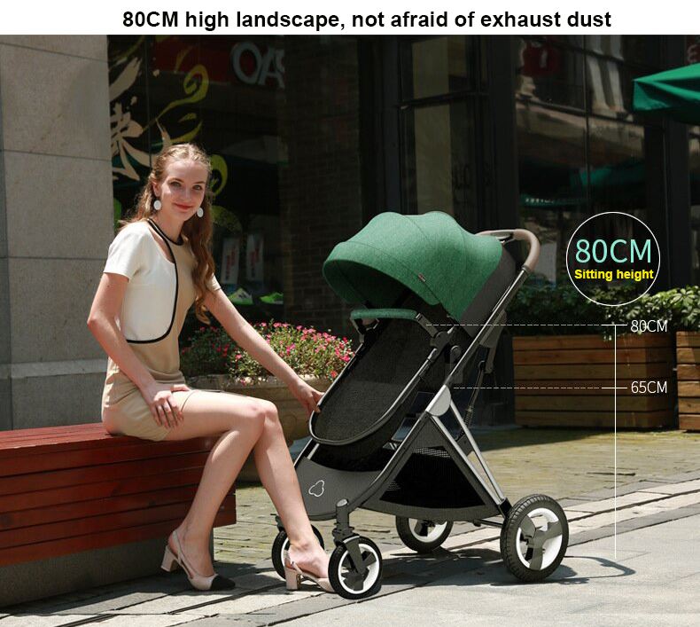 Lightweight portable pram