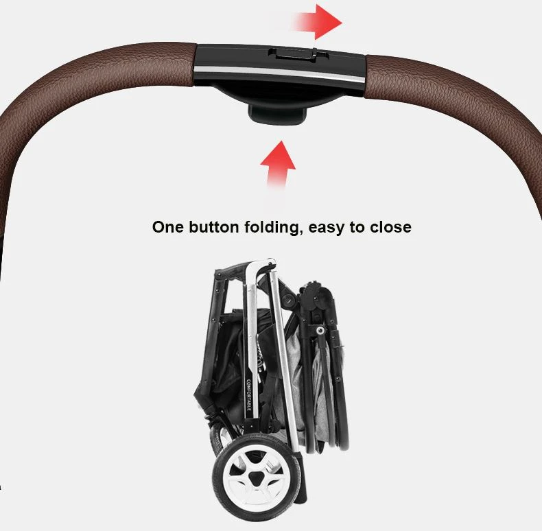 Lightweight portable pram
